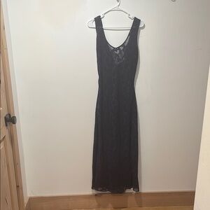 Victoria's Secret vintage purple lace slip dress